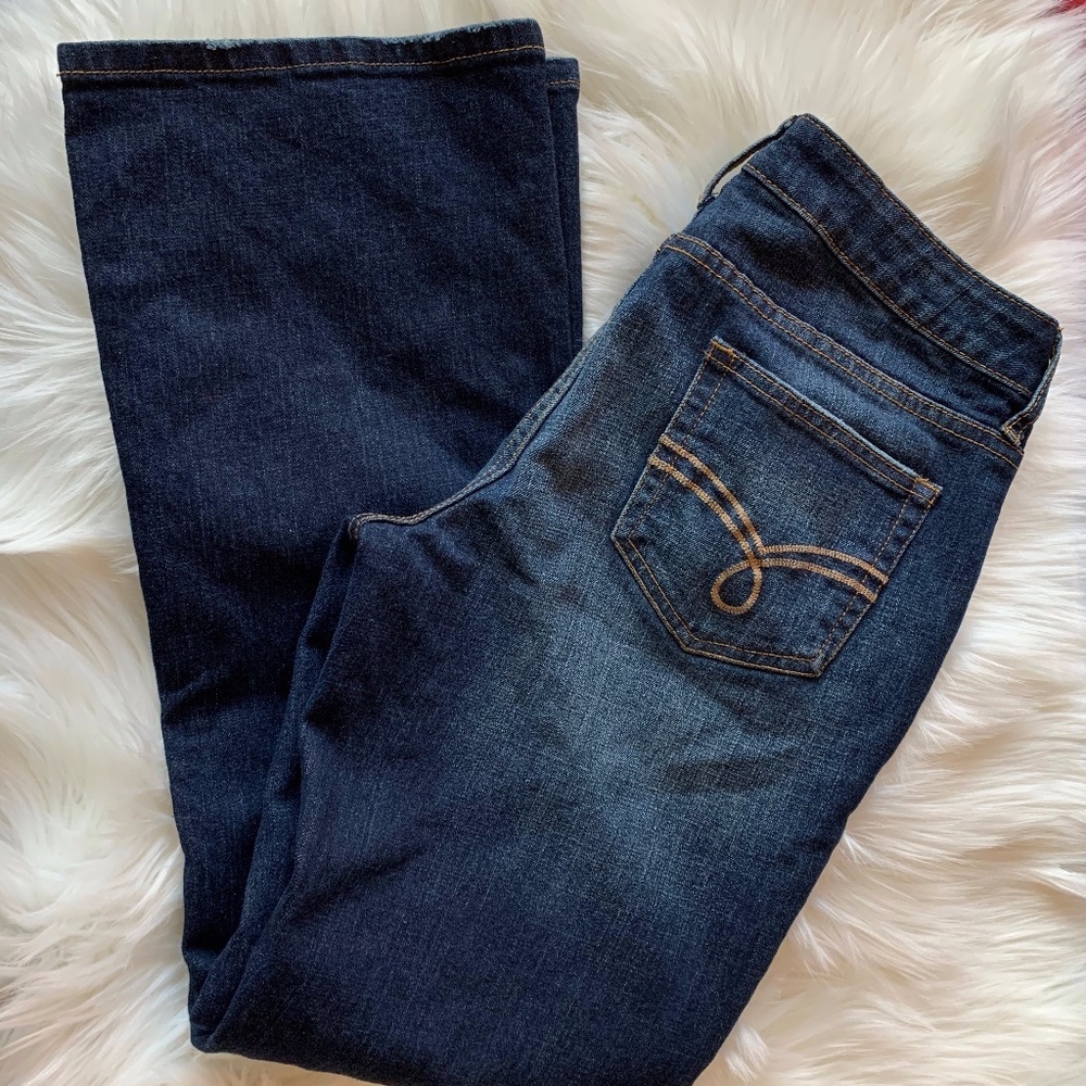 American Rag Boot Cut Dark Jeans Size 9-S